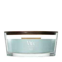 Sea Spray Candle WoodWick, Blue - Fresh & Clean