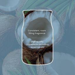 Salted Coconut Candle Yankee Candle, Blue - Floral - thumbnail 5