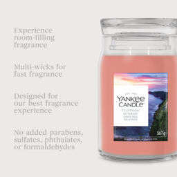 Cliffside Sunrise Candle Yankee Candle, Orange - Fruity - thumbnail 6