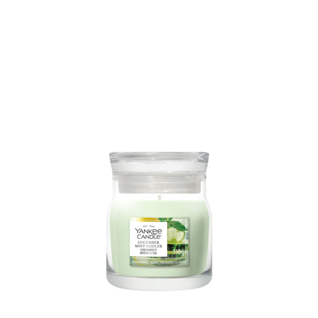 Cucumber Mint Cooler Candle Yankee Candle, Green - Citrus - image 1