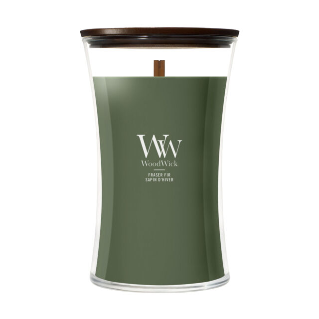 Fraser Fir Candle WoodWick, Green - Woody - image 1