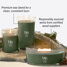 Fraser Fir Candle WoodWick, Green - Woody - thumbnail 9