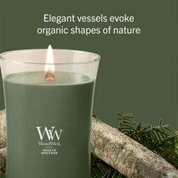 Fraser Fir Candle WoodWick, Green - Woody - thumbnail 6