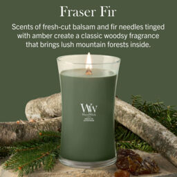 Fraser Fir Candle WoodWick, Green - Woody - thumbnail 5