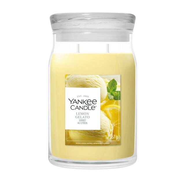 Lemon Gelato Candle Yankee Candle, Yellow - Citrus - image 1