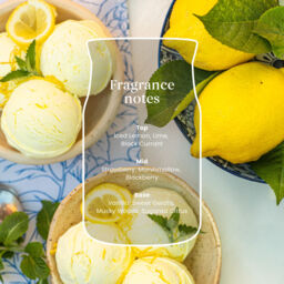 Lemon Gelato Candle Yankee Candle, Yellow - Citrus - thumbnail 4