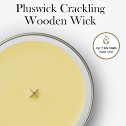 Yuzu & Vetiver Candle WoodWick, Yellow - Fruity & Citrus - thumbnail 7