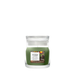 Balsam & Cedar Fireside Candle Yankee Candle, Green - Woody - thumbnail 2