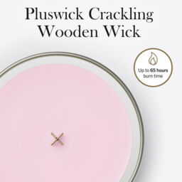 Cherry Blossom & Vanilla Candle WoodWick, Pink - Gourmand - thumbnail 7