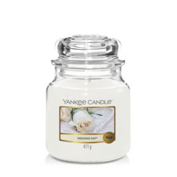 Wedding Day® Candle Original Medium Jar Candle Yankee Candle, White, 10.7cm x 12.7cm - Floral - thumbnail 2
