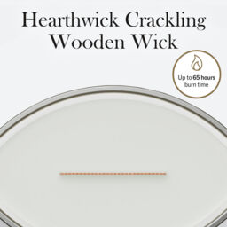 White Tea & Jasmine Candle WoodWick - Fruity & Citrus - thumbnail 9