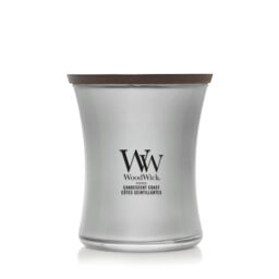 Candescent Coast Candle WoodWick, White, 9.9cm x 9.9cm x 11.4cm - Fruity & Citrus - thumbnail 2