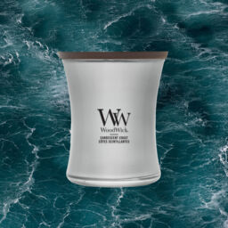 Candescent Coast Candle WoodWick, White, 9.9cm x 9.9cm x 11.4cm - Fruity & Citrus - thumbnail 7