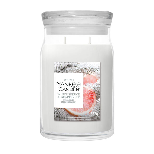 White Spruce & Grapefruit Candle Yankee Candle - Citrus - image 1