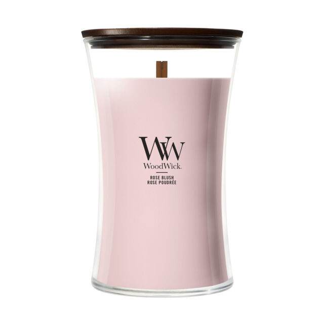 Rose Blush Candle WoodWick, Pink - Floral - image 1