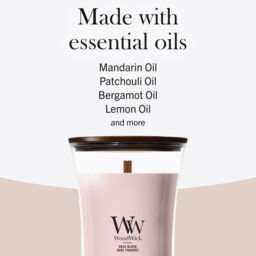 Rose Blush Candle WoodWick, Pink - Floral - thumbnail 8