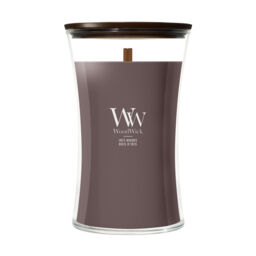 Iris Woods Candle WoodWick, Brown - Ambery - thumbnail 1