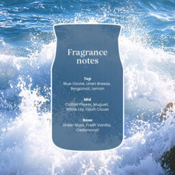 Ocean Air Candle Yankee Candle, Blue - Fresh & Clean - thumbnail 4