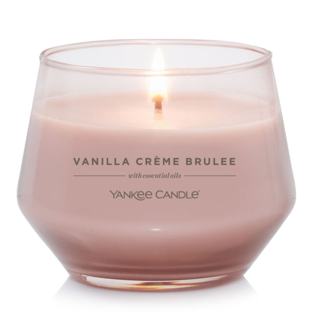 Vanilla Crème Brûlée Candle Yankee Candle, Brown, 10cm x 8cm - Sweet & Spicy - image 1