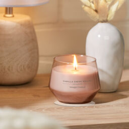 Vanilla Crème Brûlée Candle Yankee Candle, Brown, 10cm x 8cm - Sweet & Spicy - thumbnail 4