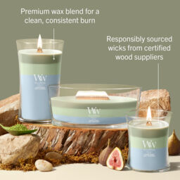 Verdant Woods Candle WoodWick - Fresh & Clean - thumbnail 5