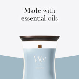 Lakeside Mist Candle WoodWick, Blue - Fresh & Clean - thumbnail 9