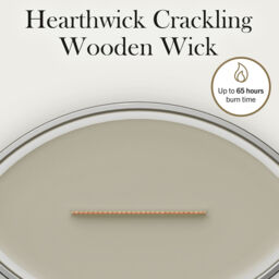 Fireside Candle WoodWick, Brown - Woody - thumbnail 9