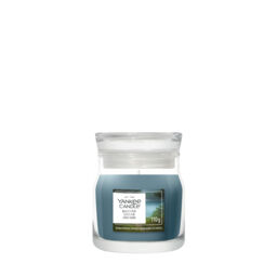 Bayside Cedar Candle Yankee Candle, Blue - Fresh & Clean - thumbnail 1