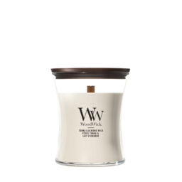 Tonka & Almond Milk Candle WoodWick, Neutrals - Gourmand - thumbnail 2