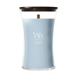 Lakeside Mist Candle WoodWick, Blue - Fresh & Clean - thumbnail 2