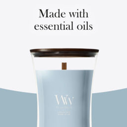 Lakeside Mist Candle WoodWick, Blue - Fresh & Clean - thumbnail 9