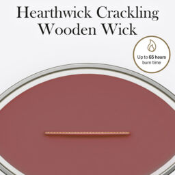 Cinnamon Chai Candle WoodWick, Red - Gourmand - thumbnail 8