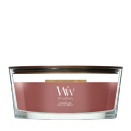 Cinnamon Chai Candle WoodWick, Red - Gourmand - thumbnail 2
