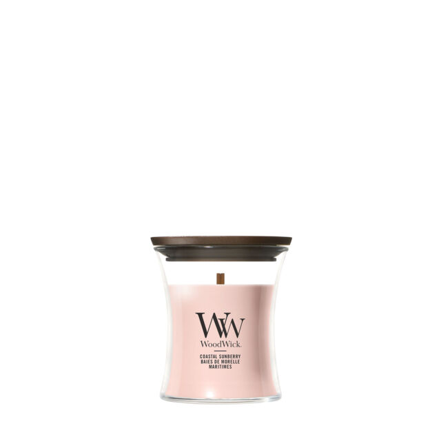Coastal Sunberry Candle WoodWick, Pink - Fruity & Citrus - image 1