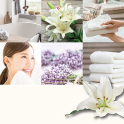 Fluffy Towels™ Candle Original Large Jar Candle Yankee Candle, White, 10.7cm x 16.8cm - Fresh & Clean - thumbnail 3