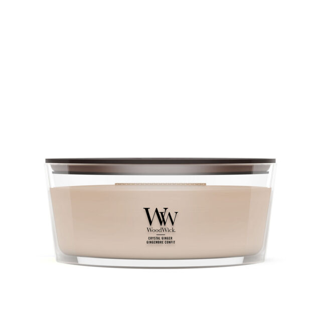 Crystal Ginger Candle WoodWick, Neutrals - Gourmand - image 1