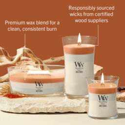 Vanilla Embers Candle WoodWick - Woody - thumbnail 9