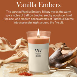Vanilla Embers Candle WoodWick - Woody - thumbnail 5
