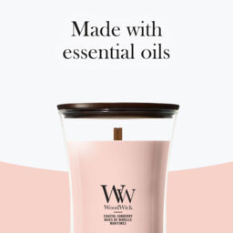Coastal Sunberry Candle WoodWick, Pink - Fruity & Citrus - thumbnail 9