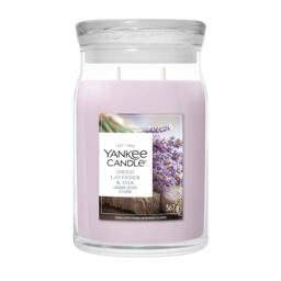 Dried Lavender & Oak Candle Yankee Candle, Purple - Woody - thumbnail 2