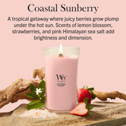 Dark Cherry Candle WoodWick, Red - Fruity & Citrus - thumbnail 6