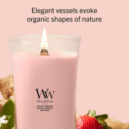 Dark Cherry Candle WoodWick, Red - Fruity & Citrus - thumbnail 8