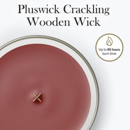Cinnamon Chai Candle WoodWick, Red - Gourmand - thumbnail 7