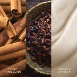 Cinnamon Chai Candle WoodWick, Red - Gourmand - thumbnail 4