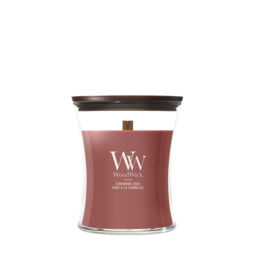 Cinnamon Chai Candle WoodWick, Red - Gourmand - thumbnail 2