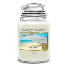 Sun & Sand Candle Original Large Jar Candle Yankee Candle, Neutrals, 10.7cm x 16.8cm - Floral - thumbnail 2