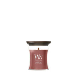 Cinnamon Chai Candle WoodWick, Red - Gourmand - thumbnail 1