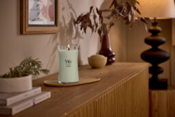 Matcha Zest Candle WoodWick, Green - Gourmand - thumbnail 4