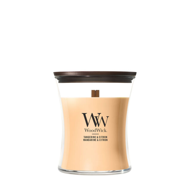 Tangerine & Citron Candle WoodWick, Orange - Fruity & Citrus - image 1