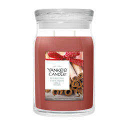 Sparkling Cinnamon Candle Yankee Candle, Red - Sweet & Spicy - thumbnail 1